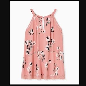 Torrid Flower print tank top